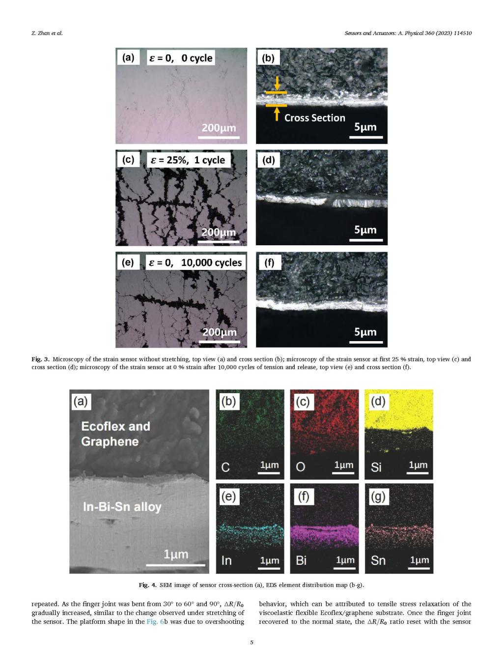 【论文】Ultra-highly Sensitive And Self-healing Flexible Strain Sensor With ...